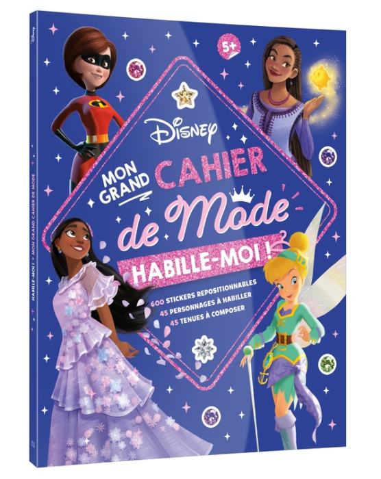 Emprunter Mon grand cahier de mode Disney livre