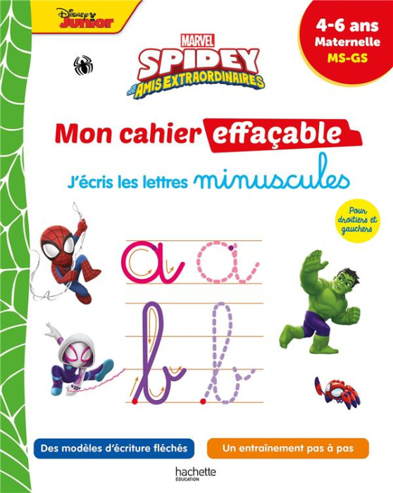 Emprunter J'écris les lettres minuscules Maternelle MS-GS. Spidey et ses amis extraordinaires livre