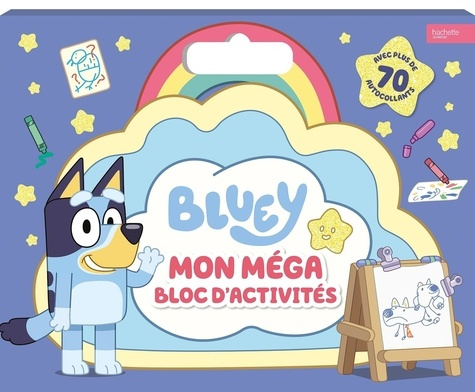 Emprunter Mon méga bloc d'activités Bluey. Avec plus de 70 autocollants livre
