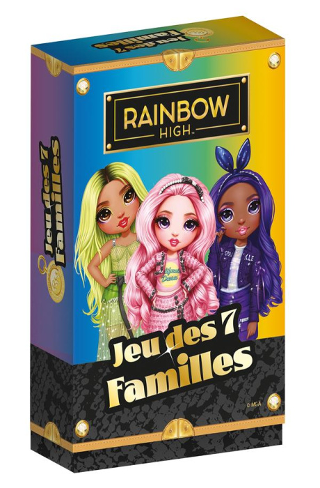 Emprunter RAINBOW HIGH - BOITE DE CARTES - JEU DES 7 FAMILLES livre