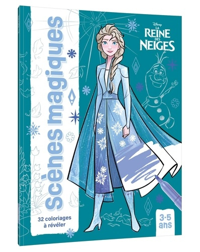 Emprunter La Reine des Neiges. 32 coloriages à révéler livre