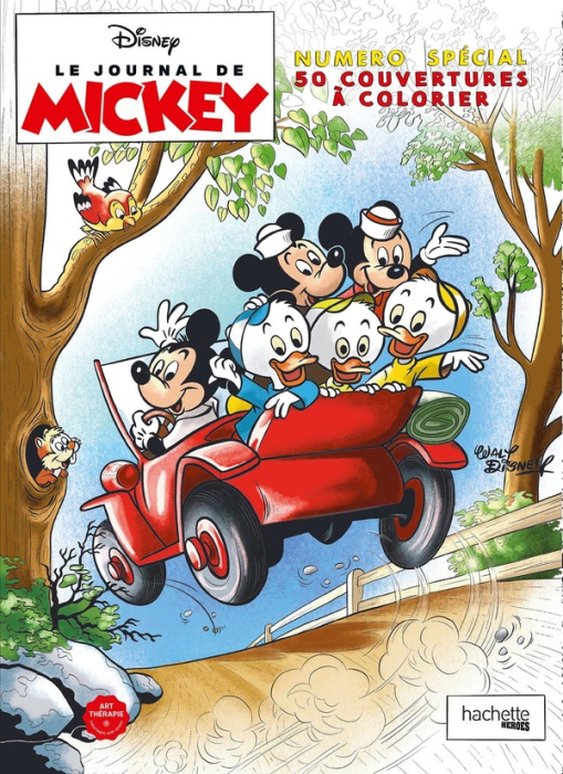 Emprunter Le journal de Mickey. Numéro spécial 50 couvertures à colorier livre