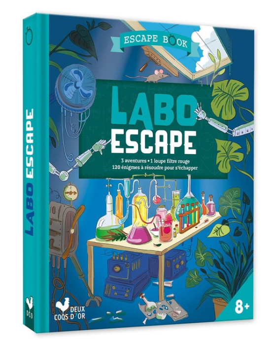 Emprunter Labo Escape. Escape Book. Avec une loupe filtre rouge livre
