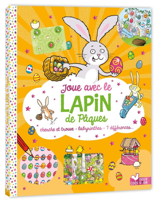 Emprunter Joue avec le lapin de Pâques. Cherche et trouve, labyrinthes, 7 différences livre