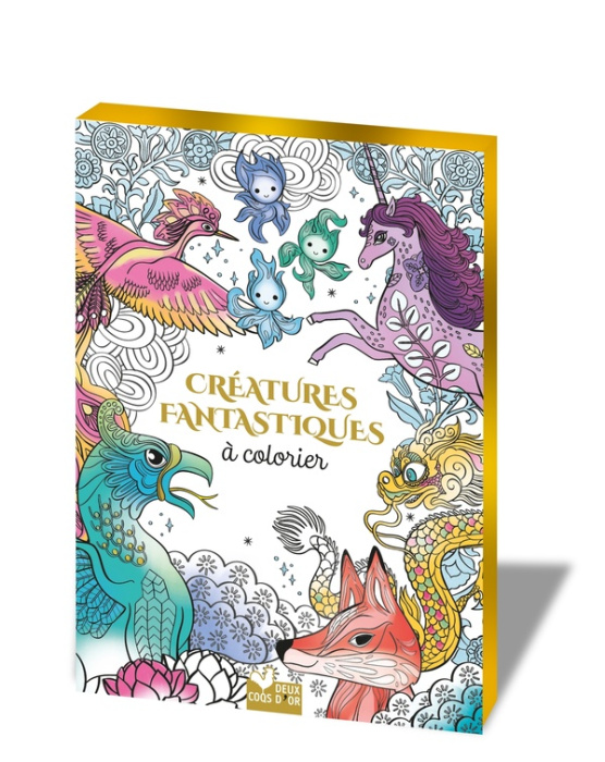 Emprunter Créatures fantastiques à colorier livre