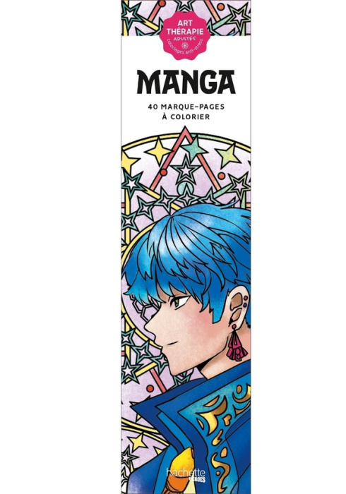 Emprunter Manga. 40 marque-pages à colorier livre
