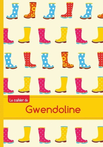 Emprunter LE CAHIER DE GWENDOLINE - PETITS CARREAUX, 96P, A5 - BOTTES DE PLUIE livre