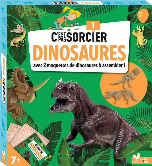 Emprunter Dinosaures. Avec 2 maquettes de dinosaures à assembler ! livre