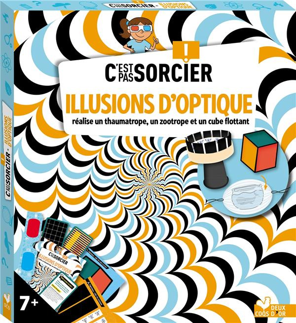 Emprunter Illusions d'optique. Avec lunettes 3D, 20 cartes illustions d'optiques livre