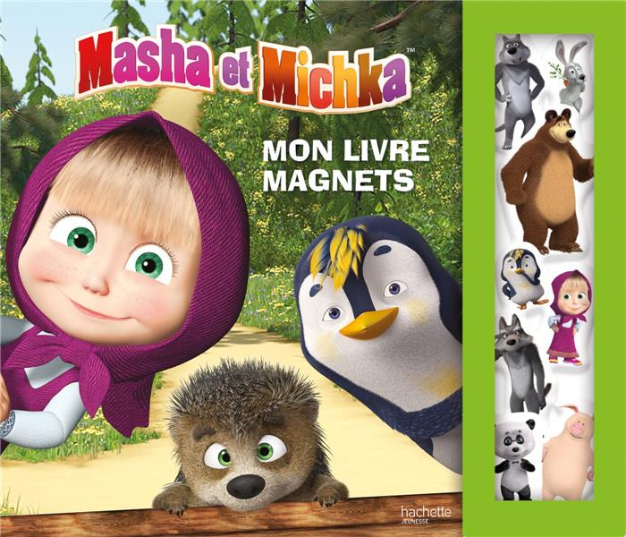 Emprunter Mon livre magnets Masha et Michka livre