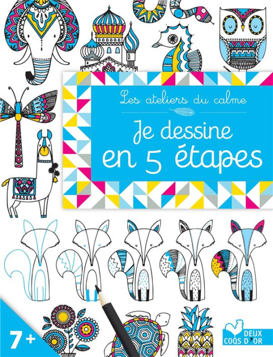 Emprunter Je dessine en 5 étapes livre