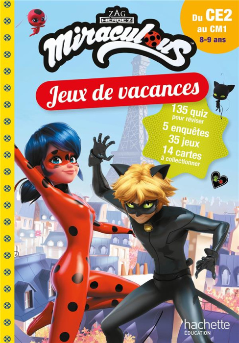 Emprunter Jeux de vacances Miraculous, du CE2 au CM1 livre