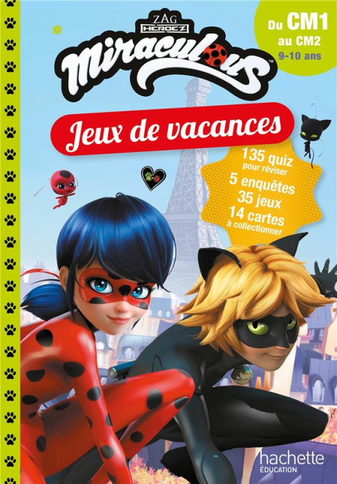 Emprunter Jeux de vacances Miraculous, du CM1 au CM2 livre