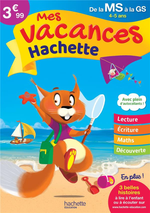 Emprunter Mes vacances Hachette de la MS à la GS. Edition 2020 livre