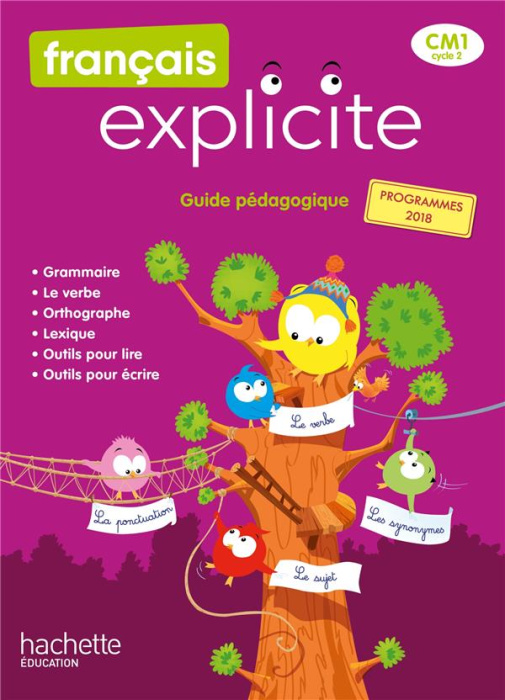 Emprunter Français Explicite CM1. Guide pédagogique, Edition 2020 livre