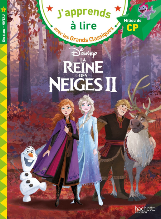 Emprunter La Reine des Neiges 2. Milieu de CP, niveau 2 livre