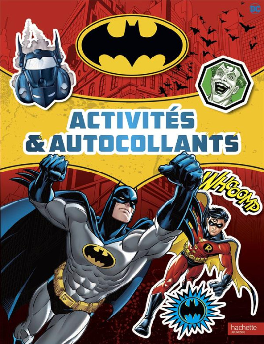 Emprunter Batman. Activités et autocollants livre