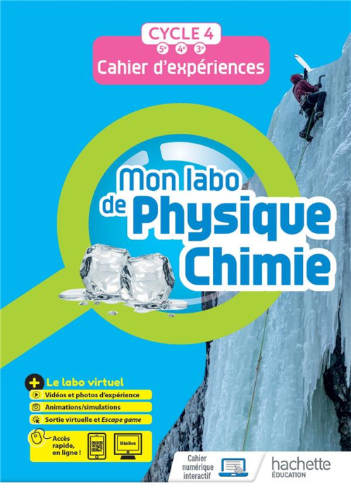 Emprunter Mon labo de Physique-Chimie Cycle 4. Cahier d'expériences, Edition 2021 livre