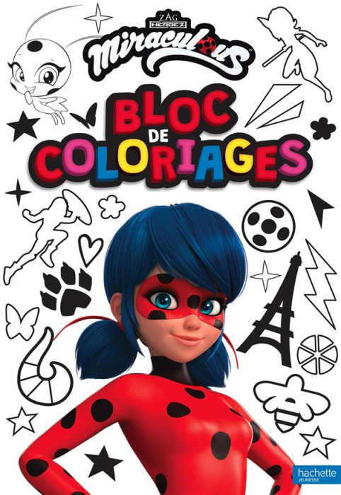 Emprunter Bloc de coloriages Miraculous livre