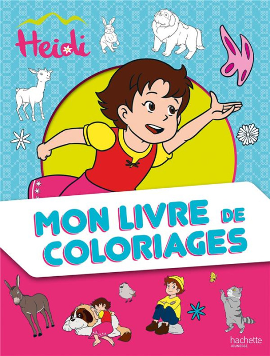 Emprunter Mon livre de coloriages Heidi livre