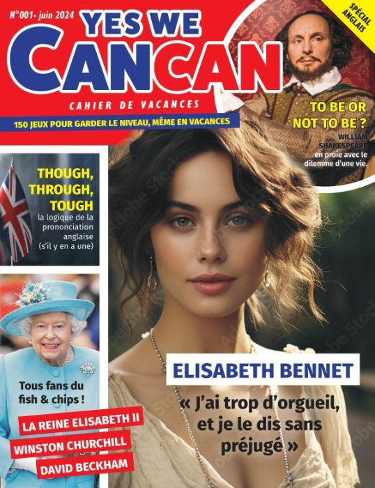 Emprunter Yes we cancan N° 001, juin 2024 : Cahier de vacances spécial anglais. 150 jeux pour garder le niveau livre