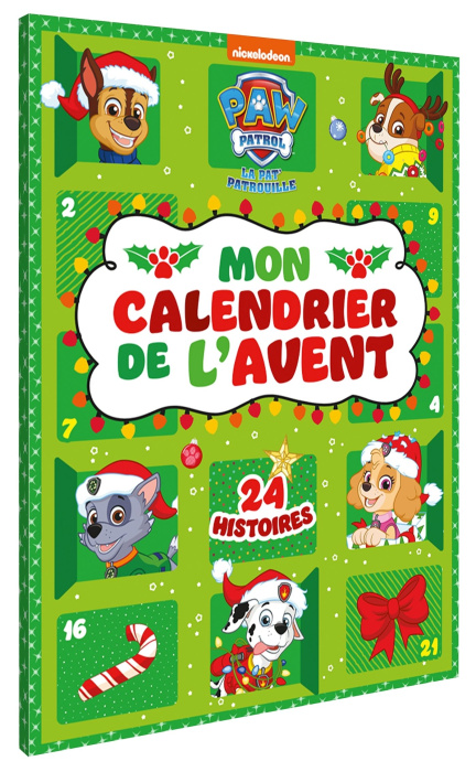 Emprunter Mon calendrier de l'Avent La Pat' Patrouille. 24 histoires, Edition 2024 livre