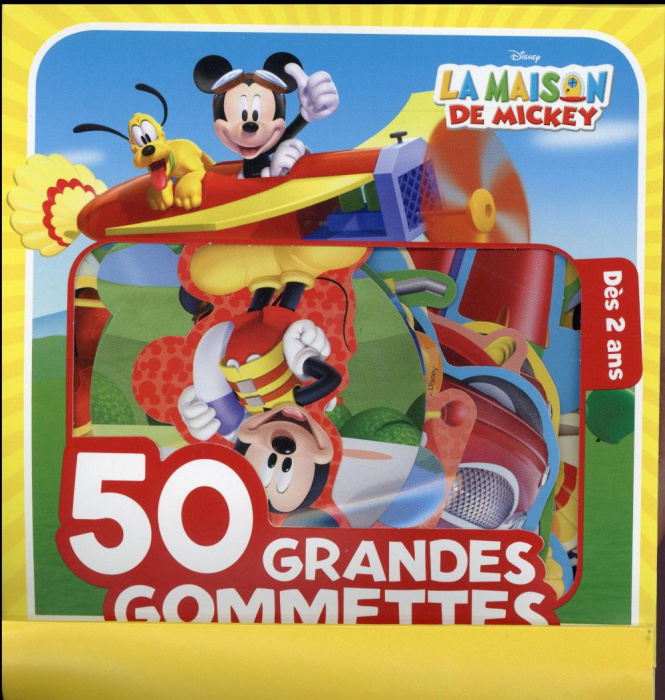 Emprunter A la découverte des véhicules, La Maison de Mickey. 50 grandes gommettes livre