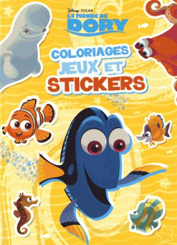 Emprunter Le monde de Dory. Coloriages, jeux et stickers livre