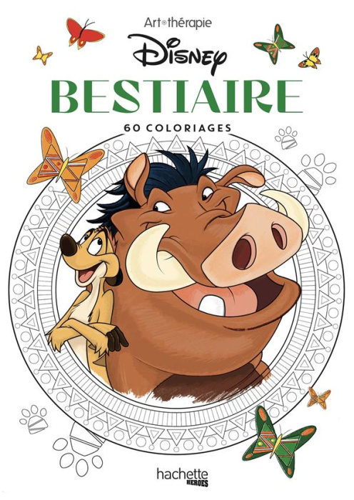 Emprunter Bestiaire Disney. 60 coloriages livre