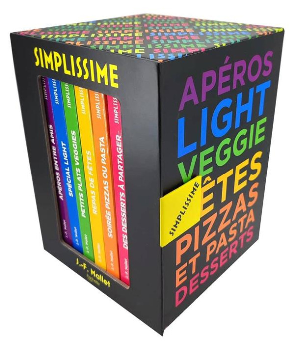 Emprunter La petite bibliothèque simplissime. Coffret en 6 volumes : Apéros entre amis ; Spécial light ; Petit livre