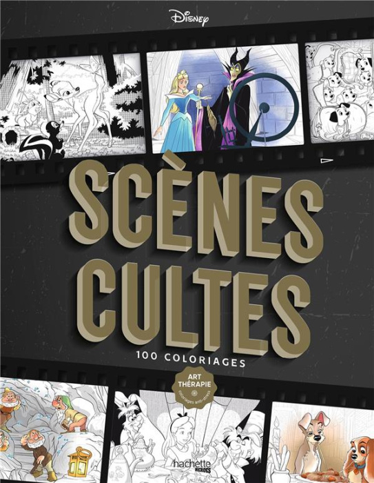 Emprunter Disney Scènes cultes. 50 coloriages livre