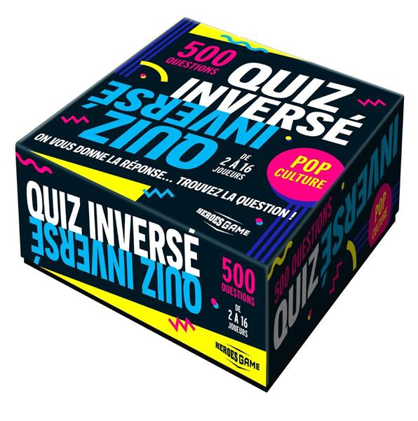 Emprunter Quiz inversé. 500 questions - Pop culture livre