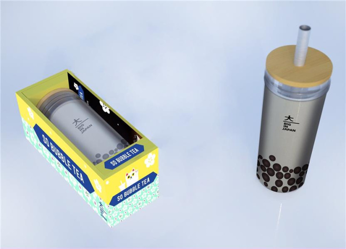 Emprunter So Bubble Tea. Coffret avec 1 gobelet en verre, 1 couvercle étanche, 1 paille en métal et 1 goupillo livre