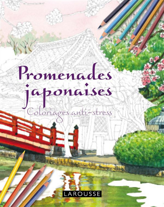 Emprunter Promenades japonaises. Coloriages anti-stress livre