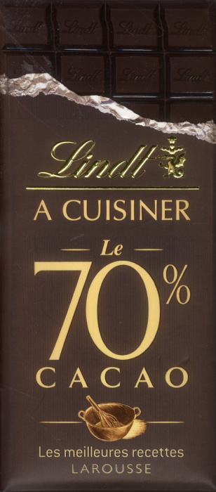 Emprunter Lindt à cuisiner, Le 70 % cacao. Les meilleures recettes livre
