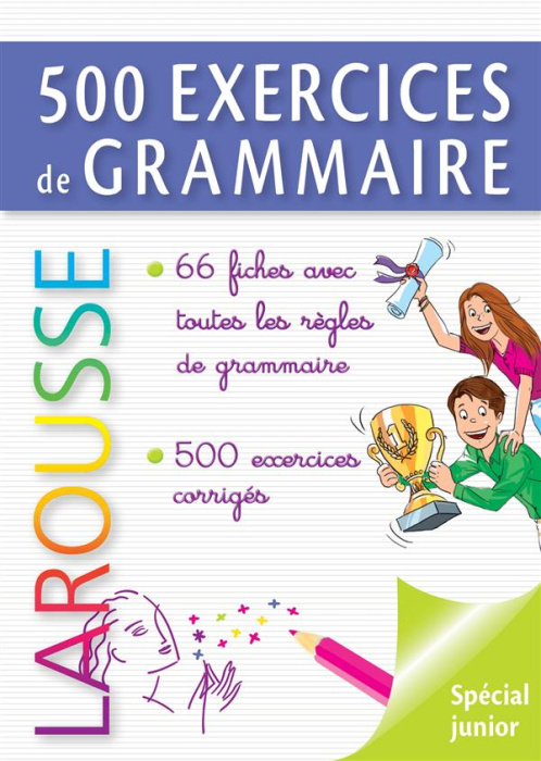 Emprunter 500 exercices de grammaire livre