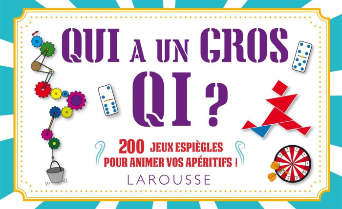 Emprunter Qui a un gros QI ? 200 jeux espiègles pour animer vos soirées ! 100 cartes et un livret livre