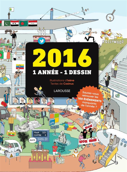 Emprunter 2016. Une année - Un dessin livre