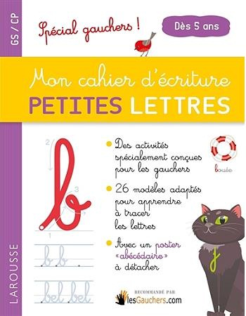 Emprunter Mon cahier d'écriture petites lettres GS/CP. Spécial gauchers ! livre