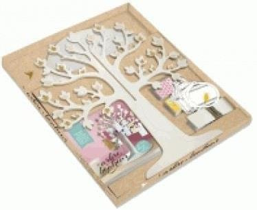 Emprunter L'arbre à trésors. Avec un magnifique arbre en 3D à monter, un petit carnet à souvenirs, 6 ravissant livre