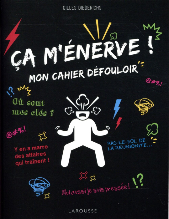 Emprunter Ca m'énerve §. Mon cahier défouloir livre