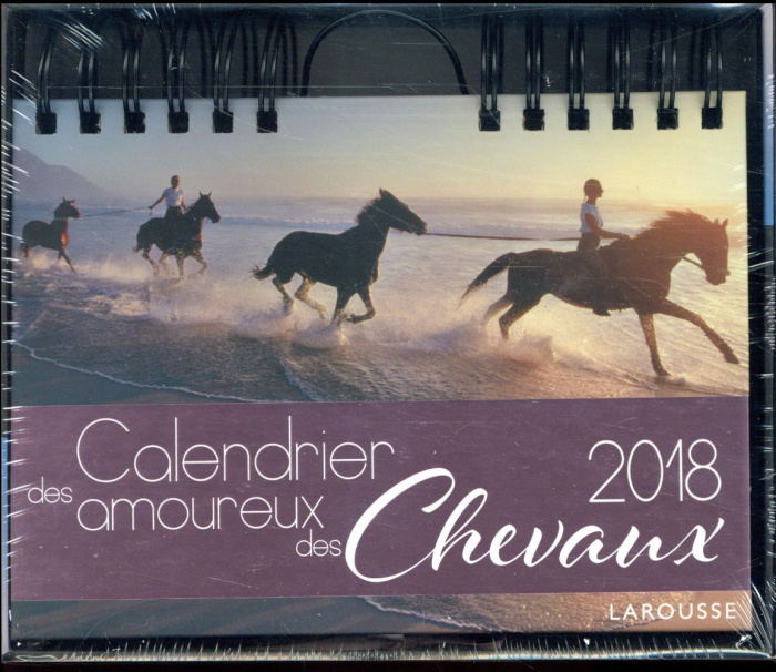 Emprunter Calendrier des amoureux des chevaux livre
