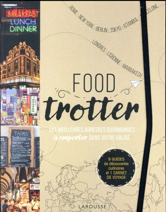 Emprunter Food trotter. 9 guides de découvertes culinaires et 1 carnet de voyage livre