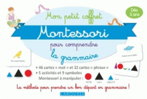 Emprunter Mon petit coffret Montessori pour comprendre la grammaire livre