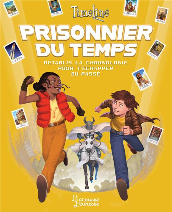 Emprunter Timeline : Prisonnier du temps. Rétablis la chronologie pour t'échapper du passé. Avec 36 cartes livre