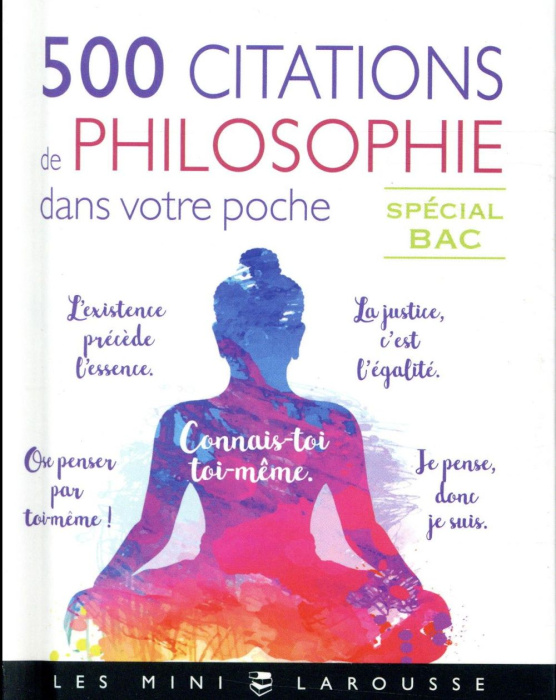 Emprunter 500 citations de philo dans votre poche livre