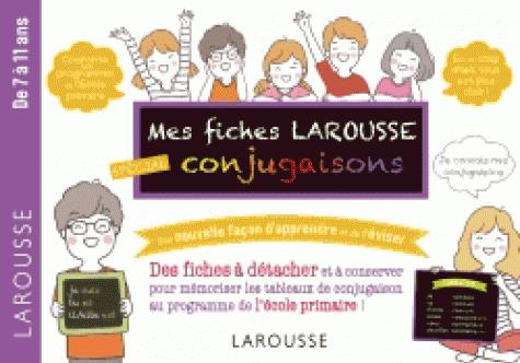 Emprunter Mes fiches Larousse spéciales conjugaisons livre