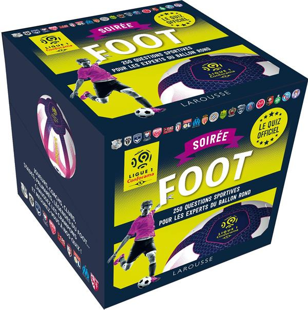 Emprunter Soirée foot Ligue 1. 250 questions sportives pour les experts du ballon rond livre