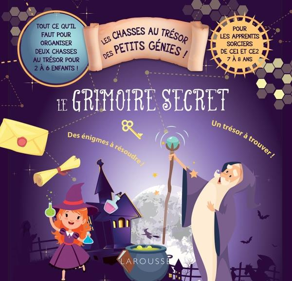 Emprunter Le grimoire secret. Tout ce qu'il faut pour organiser deux chasses au trésor pour 2 à 6 enfants ! Po livre