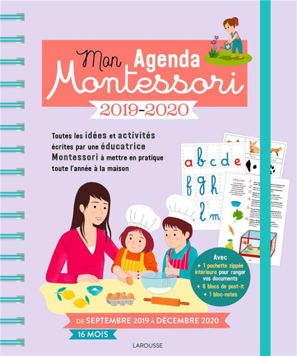 Emprunter Mon agenda Montessori. Avec 1 stylo, Edition 2019-2020 livre